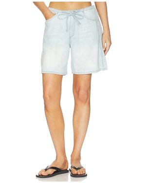 DL1961 Dl Aura Sienna Low-Slung Drawstring Short - Blue