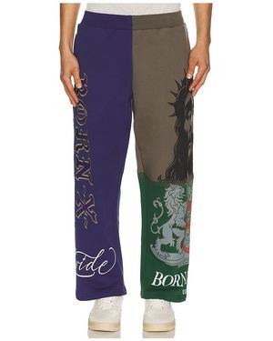 Born X Raised Mashup Sweats - Blue