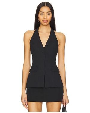 ALL THE WAYS Natalyna Vest - Black