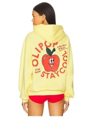 Stay Cool X Olipop Crisp Apple Hoodie - Yellow