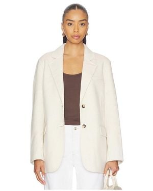 Rag & Bone Blazer De Lana Zoe En Talla (También En 2, 4, 6) - Blanco