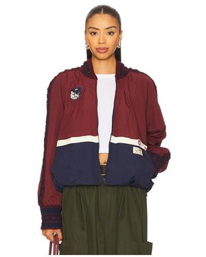 Sea Mira Windbreaker Jacket - Red