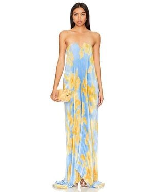 L'idée Tie Gown - Blue