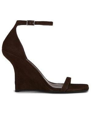 Jeffrey Campbell Fermi Wedge Sandal - Black