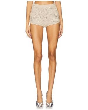 retroféte Lola Embellished Short - White