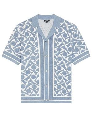 Reiss Resort-Shirt Edmonds - Blau
