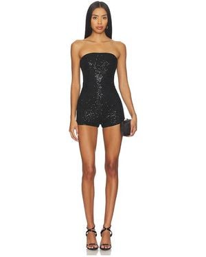 superdown Kurzoverall Amaris - Schwarz