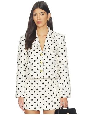 Maude Club Marine Jacket - White