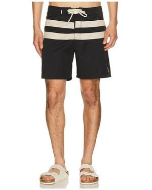 Rhythm Heritage Stripe Trunk - Black