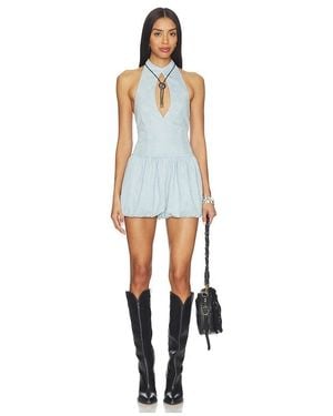 Lamarque X Revolve Taiga Faux Suede Romper - White