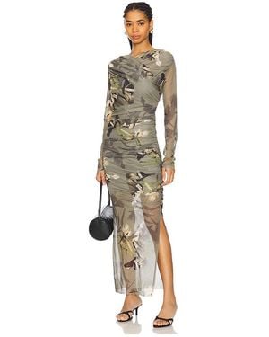 AllSaints Maxikleid Hanako - Mehrfarbig