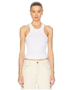 GRLFRND Essential Racer Tank - White