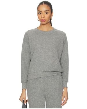 PERFECTWHITETEE Alexi French Terry Sweatshirt - Grey