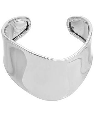 Ettika Smooth Cuff Bracelet - White