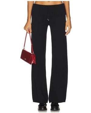 Frankie's Bikinis Hose Dawson Cloud Knit - Schwarz