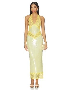 retroféte Vicky Dress - Yellow