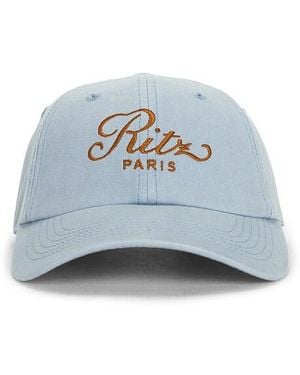 FRAME The Ritz Baseball Cap - Blue