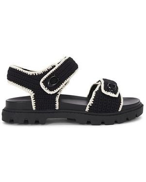 COACH Brynn Sandal - Black