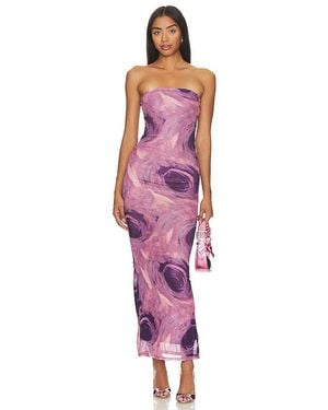 MORE TO COME Oksana Gown - Red