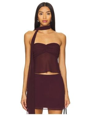 Lovers + Friends Mariah Top - Red