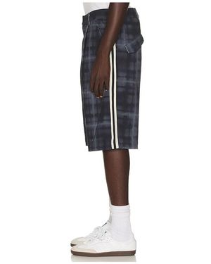 JUNGLES JUNGLES Haze Plaid Shorts - Black