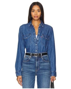 Levi's Iconic Western Shirt - Blue
