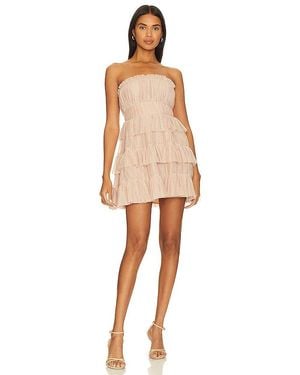 Lovers + Friends Barlow Mini Dress - Natural