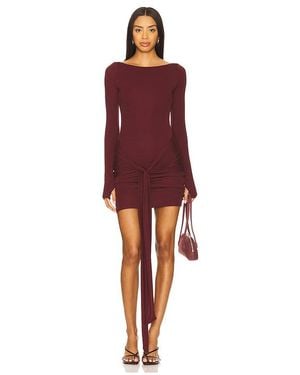 Seven Wonders Petra Sleeved Mini Dress - Red