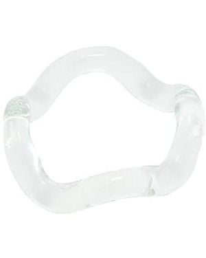 Studio Conchita Onda Glass Bracelet - White
