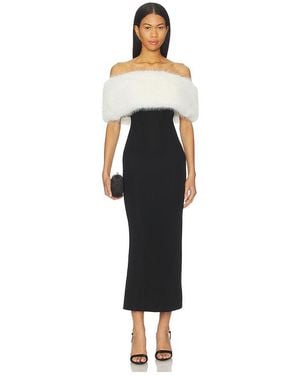 LPA Nella Midi Dress - Black