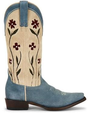 The Great The Cowboy Boot X Stetson Collab - Blue