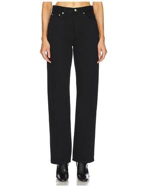 RE/DONE Ancho De Cintura Alta 90S En Color Negro Talla (También En 31)