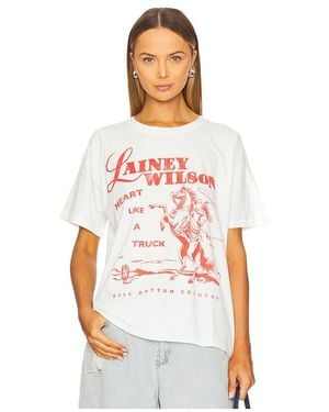Daydreamer Shirt Lainey Wilson Bell Bottom Country - Weiß