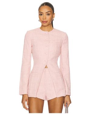 Amanda Uprichard X Revolve Berlin Jacket - Pink