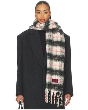 Damson Madder Schal Brushed Oversized - Schwarz