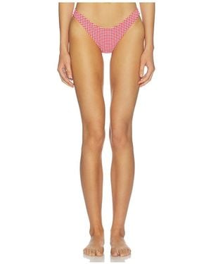 Kulani Kinis Minimal Full Coverage Bikini Bottom - White