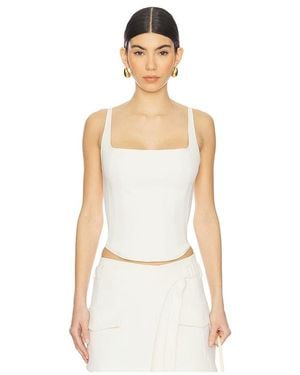 Kimberly Taylor Juliette Bustier - White