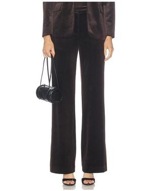 Karina Grimaldi Shon Velvet Pants - Black