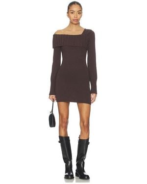 Lovers + Friends Sunna Off The Shoulder Mini Dress - Black