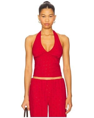 Frankie's Bikinis Cora トップ - レッド