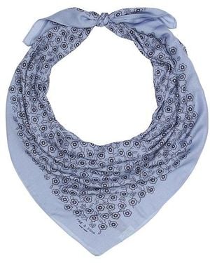 Rag & Bone Mel Floral Scarf - Blue