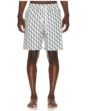 Frescobol Carioca Santos Swim Short - White