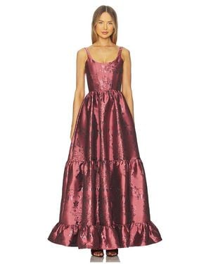V. Chapman Avery Gown - Red