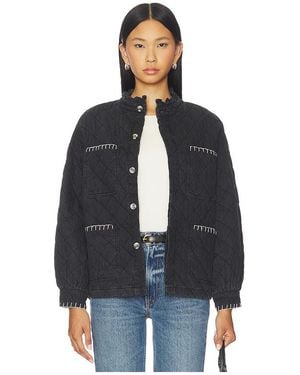 seventy + mochi Quilted Pablo Jacket - Blue