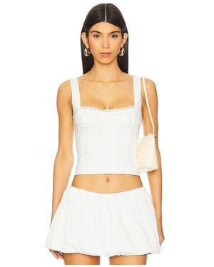Camila Coelho Luara Top - White