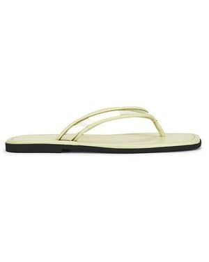 Veronica Beard Clea Piping Sandal - White