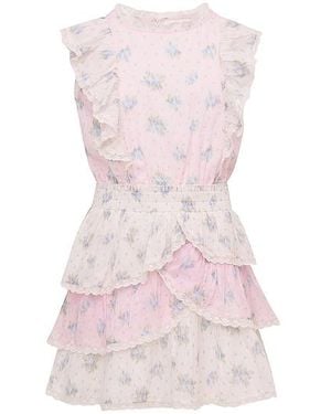 LoveShackFancy Kleid Decker - Pink