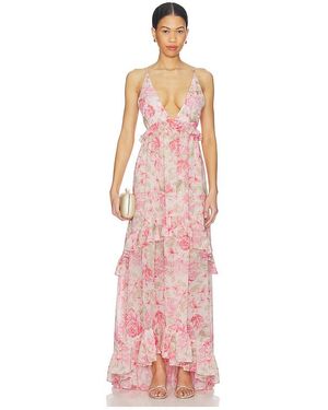 Lovers + Friends Cristina Gown - Pink
