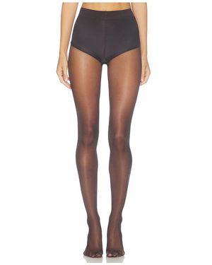 Wolford COLLANTS SATIN TOUCH 20 en Black - Bleu