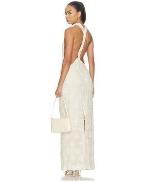 OW Collection Collette Maxi Dress - White